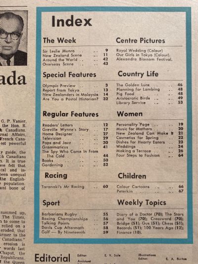 OLD NEWSPAPER: Weekly News, No. 5263, 7 October 1964