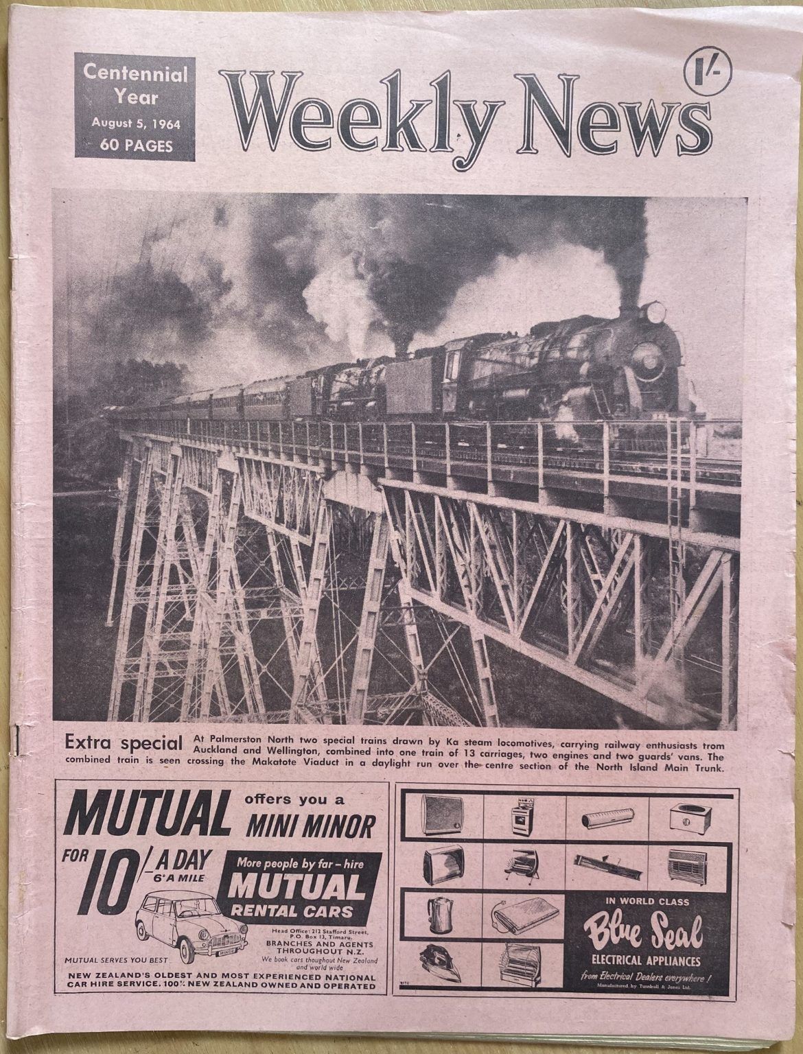 OLD NEWSPAPER: Weekly News, No. 5254, 5 August 1964