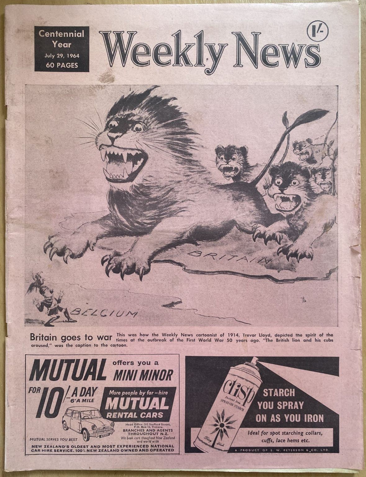 OLD NEWSPAPER: Weekly News, No. 5253, 29 July 1964