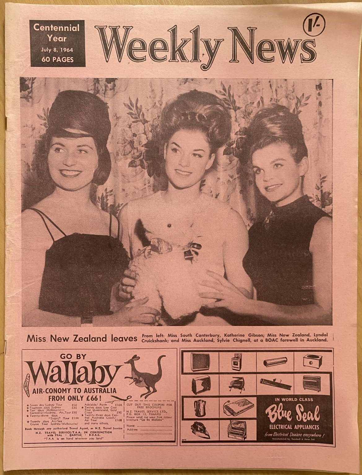 OLD NEWSPAPER: Weekly News, No. 5250, 8 July 1964
