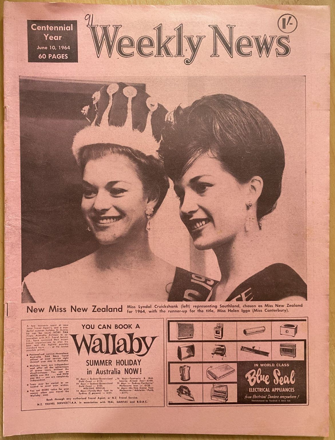 OLD NEWSPAPER: Weekly News, No. 5246, 10 June 1964