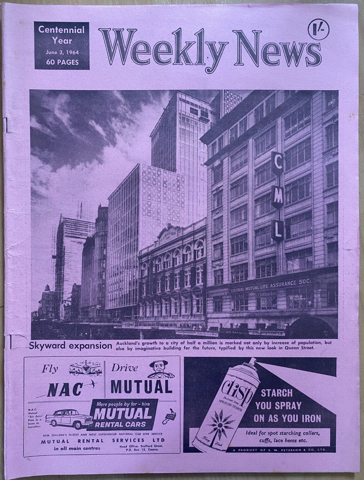 OLD NEWSPAPER: Weekly News, No. 5245, 3 June 1964