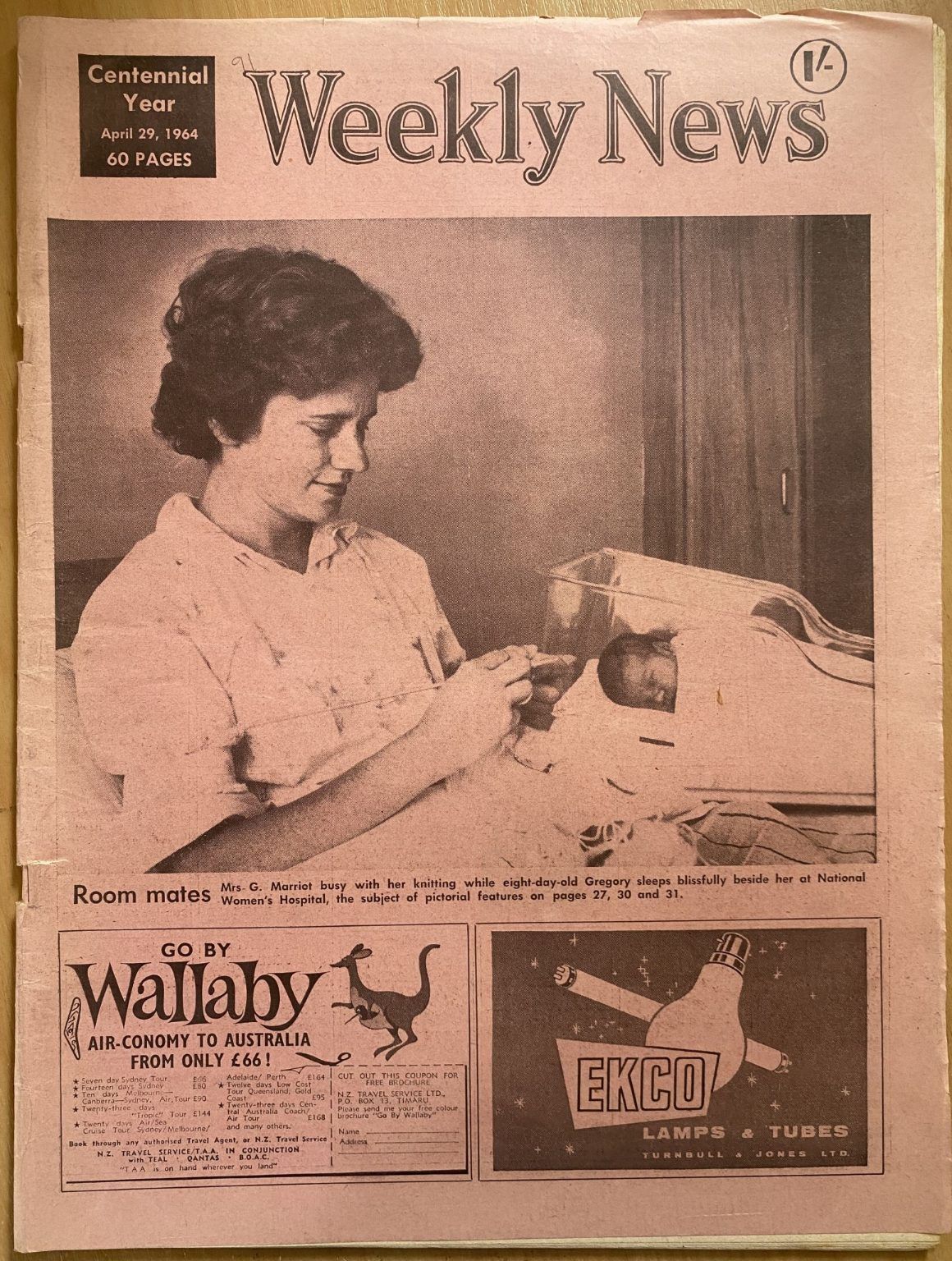 OLD NEWSPAPER: Weekly News, No. 5240, 29 April 1964