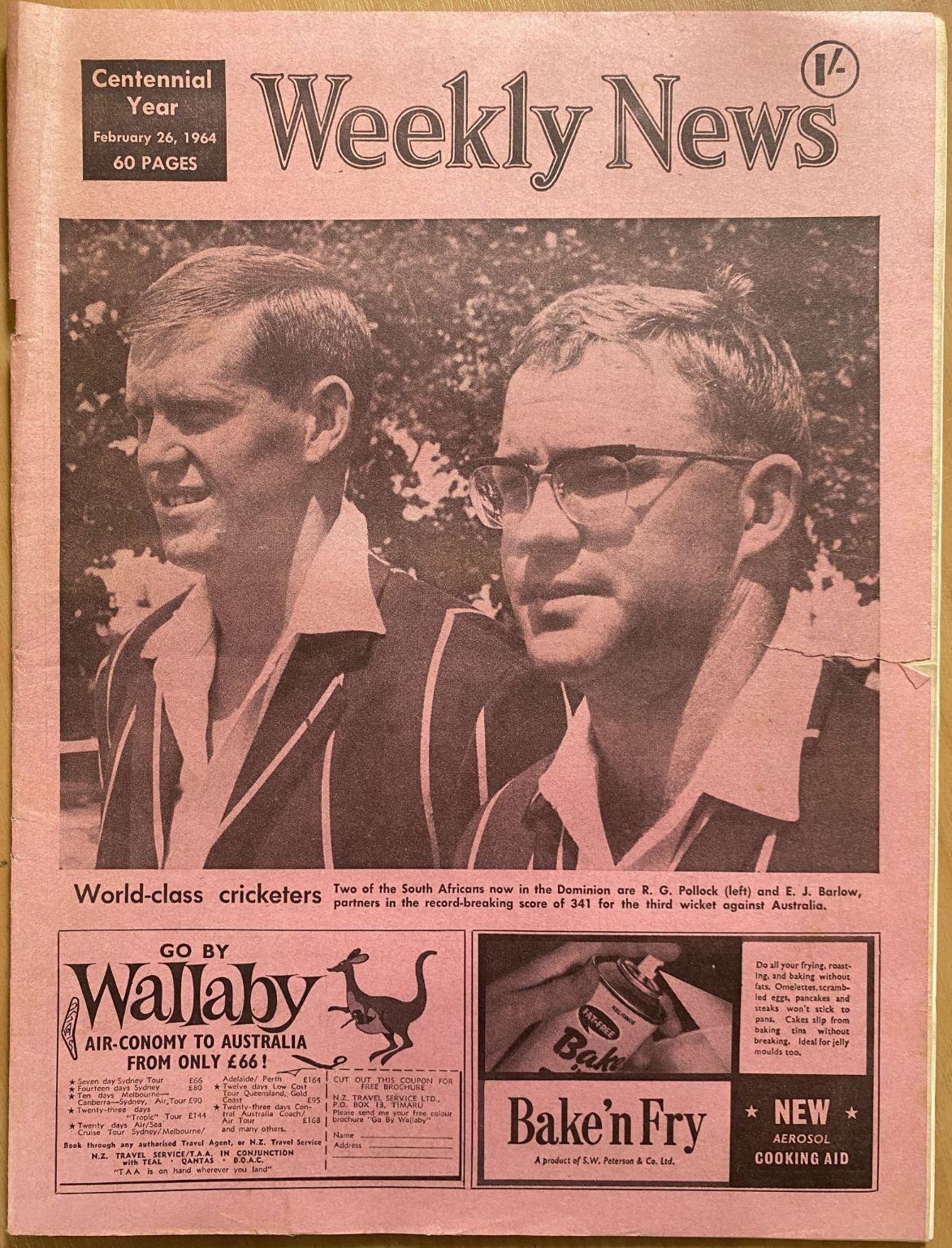 OLD NEWSPAPER: Weekly News, No. 5231, 26 February 1964