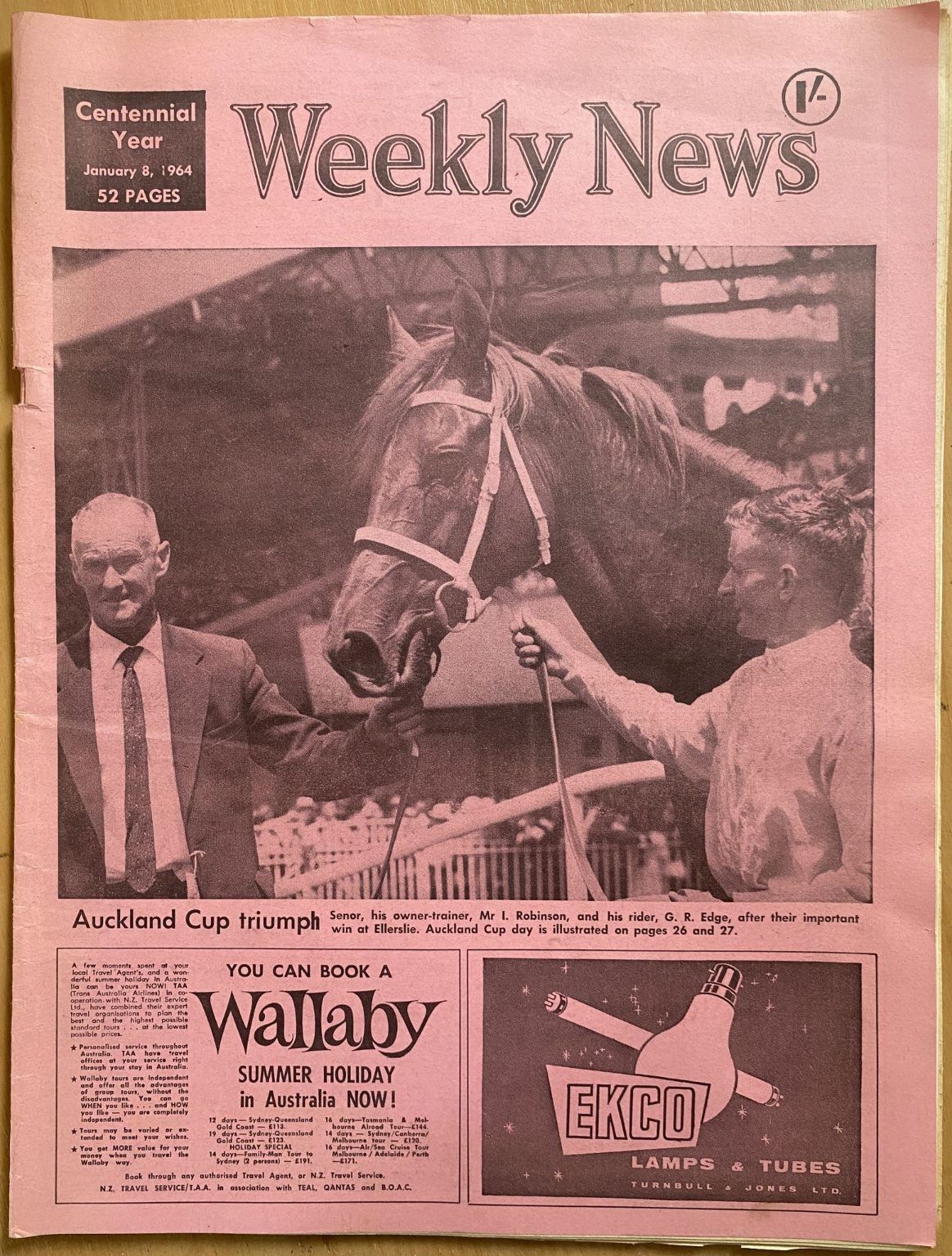OLD NEWSPAPER: Weekly News, No. 5224, 8 January 1964