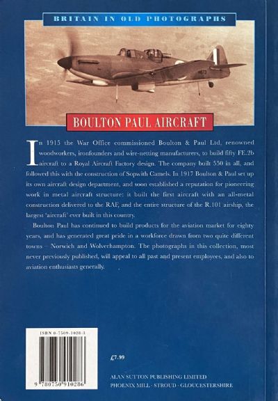 BOULTON PAUL AIRCRAFT