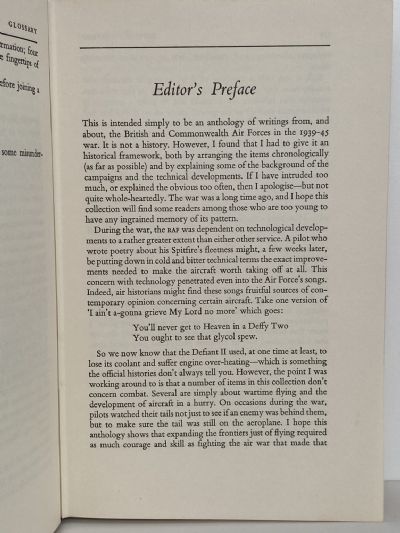 THE WAR IN THE AIR: An Anthology of Personal Experience