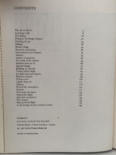 NEW HORIZON BOOK OF FLYING