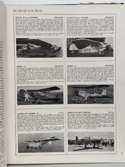THE AIRCRAFT OF THE WORLD