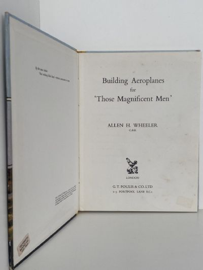 BUILDING AEROPLANES FOR 'THOSE MAGNIFICENT MEN'