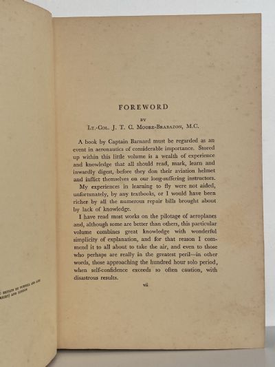 BARNARD ON LEARNING TO FLY