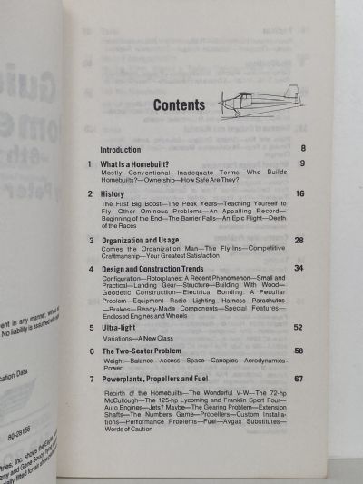 GUIDE TO HOMEBUILTS: Practical Aircraft you can build