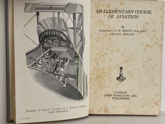 AN ELEMENTARY COURSE OF AVIATION