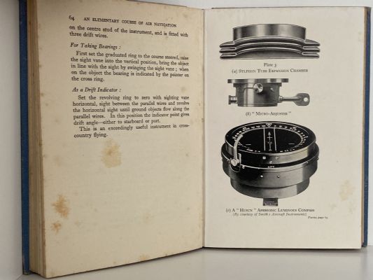 AN ELEMENTARY COURSE OF AIR NAVIGATION