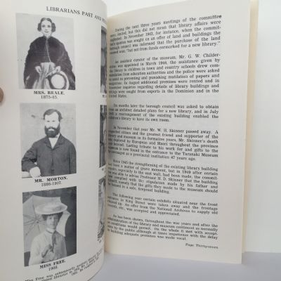 New Plymouth Public Library: A History 1848-1960