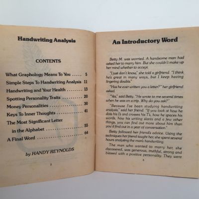 Handwriting Analysis: Pocket Guide
