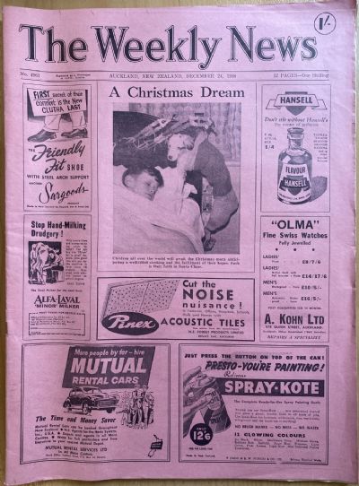 OLD NEWSPAPER: The Weekly News, No. 4961, 24 December 1958