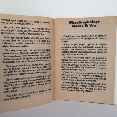 Handwriting Analysis: Pocket Guide