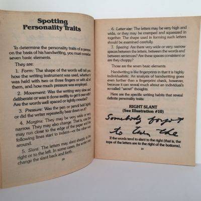 Handwriting Analysis: Pocket Guide