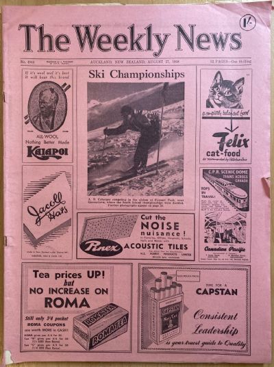 OLD NEWSPAPER: The Weekly News, No. 4944, 27 August 1958