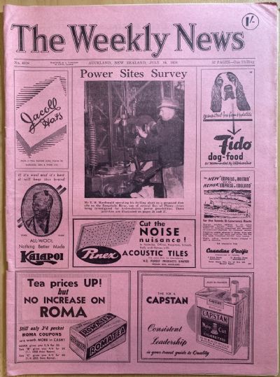 OLD NEWSPAPER: The Weekly News, No. 4938, 16 July 1958