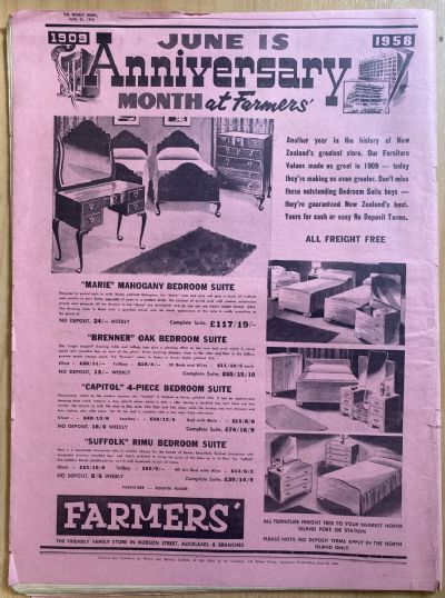 OLD NEWSPAPER: The Weekly News, No. 4935, 25 June 1958