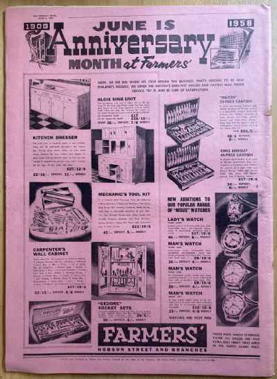 OLD NEWSPAPER: The Weekly News, No. 4932, 4 June 1958