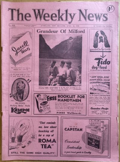 OLD NEWSPAPER: The Weekly News, No. 4926, 23 April 1958
