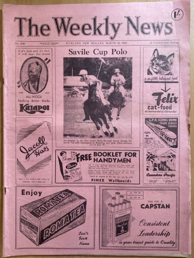 OLD NEWSPAPER: The Weekly News, No. 4920, 12 March 1958