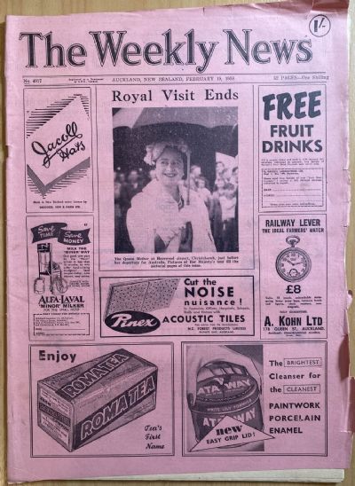 OLD NEWSPAPER: The Weekly News, No. 4917, 19 February 1958