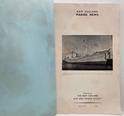 NEW ZEALAND MARINE NEWS: Volume 13, 1961 - 1962
