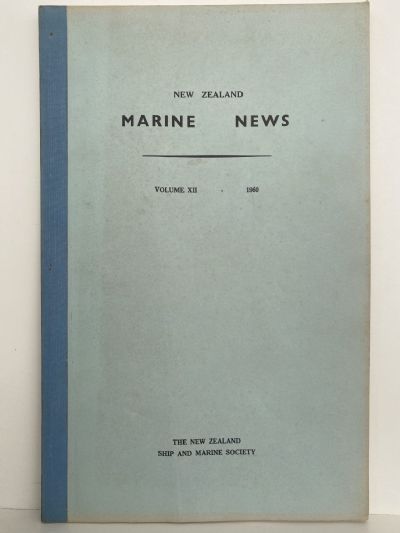 NEW ZEALAND MARINE NEWS: Volume 12, 1960 - 1961