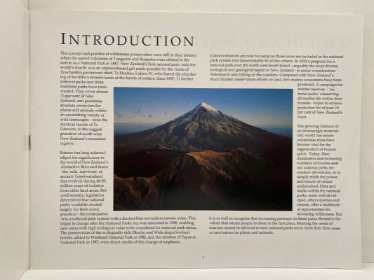 NEW ZEALAND'S NATIONAL PARKS