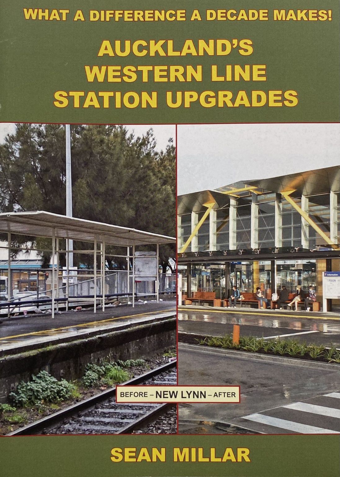 AUCKLAND'S WESTERN LINE STATION UPGRADES: New Lynn Before and After