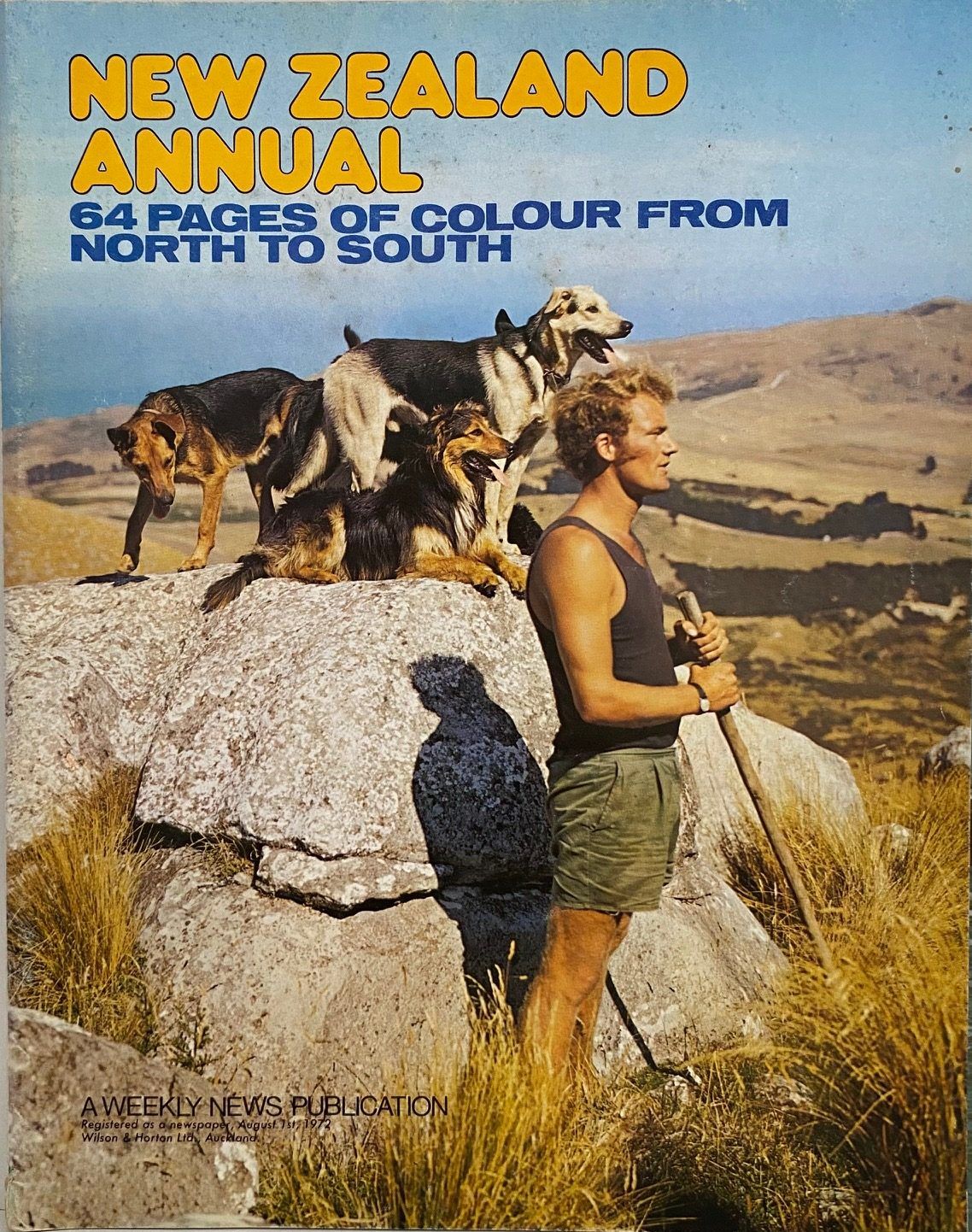 NEW ZEALAND ANNUAL: 64 Pages of Colour From North to South