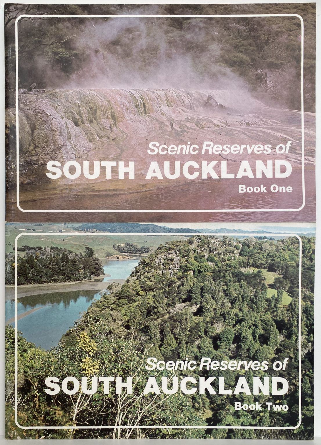 SCENIC RESERVES OF SOUTH AUCKLAND: Books 1+2