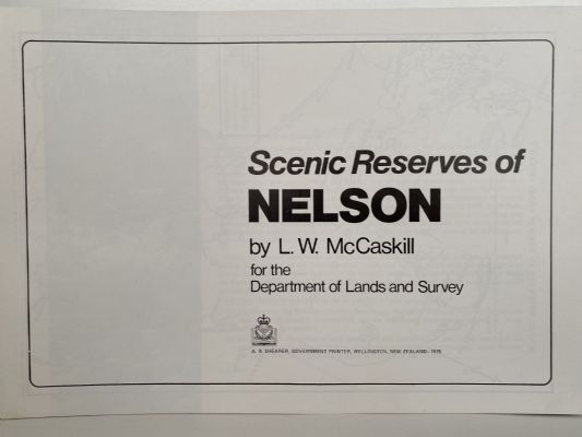 SCENIC RESERVES OF NELSON