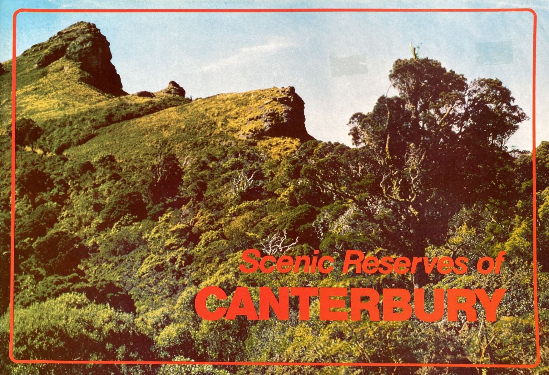 SCENIC RESERVES OF CANTERBURY