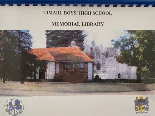 TIMARU BOYS' HIGH SCHOOL: Memorial Library 1917-2007 