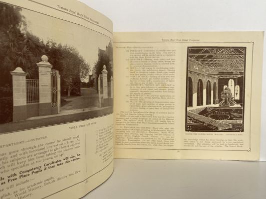TIMARU BOYS' HIGH SCHOOL - Prospectus from early 1900's