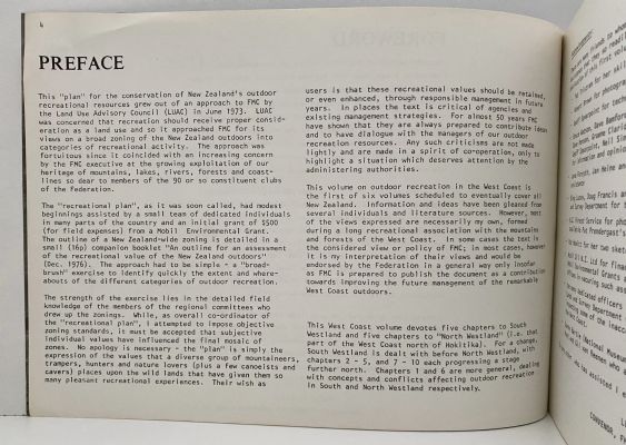 OUTDOOR RECREATION ON THE WEST COAST: A Conservation Plan