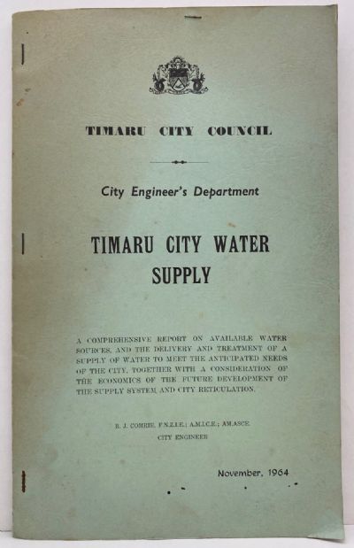 OLD REPORT: Timaru City Water Supply