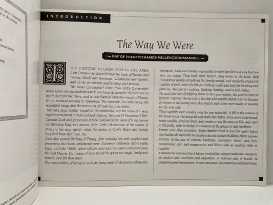 THE WAY WE WERE: Pictorial Memories of Bay of Plenty / Thames / Coromandel