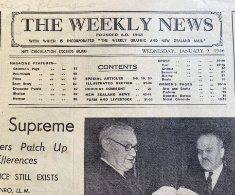 OLD NEWSPAPER: The Weekly News - No. 4285, 9 January 1946