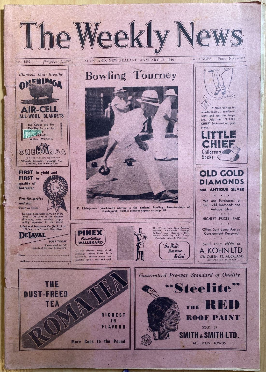 OLD NEWSPAPER: The Weekly News - No. 4287, 23 January 1946