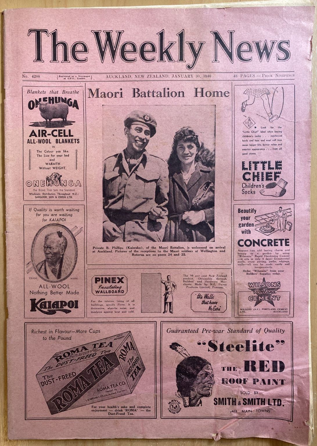OLD NEWSPAPER: The Weekly News - No. 4288, 30 January 1946