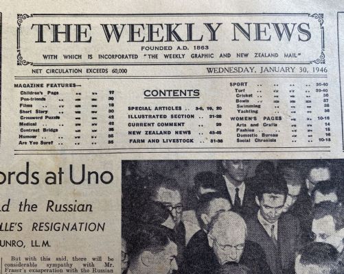 OLD NEWSPAPER: The Weekly News - No. 4288, 30 January 1946
