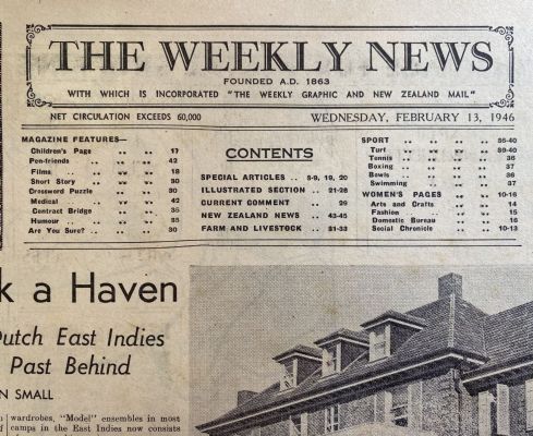 OLD NEWSPAPER: The Weekly News - No. 4290, 13 February 1946