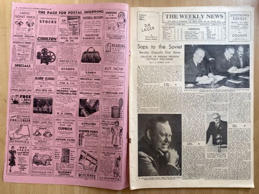 OLD NEWSPAPER: The Weekly News - No. 4289, 6 February 1946
