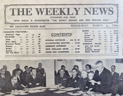 OLD NEWSPAPER: The Weekly News - No. 4293, 6 March 1946